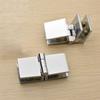 Glass Plate Carrier Cupboard Bathroom Bilateral Clip Glass Clamp Glass Hinge Cabinet Door Hinge