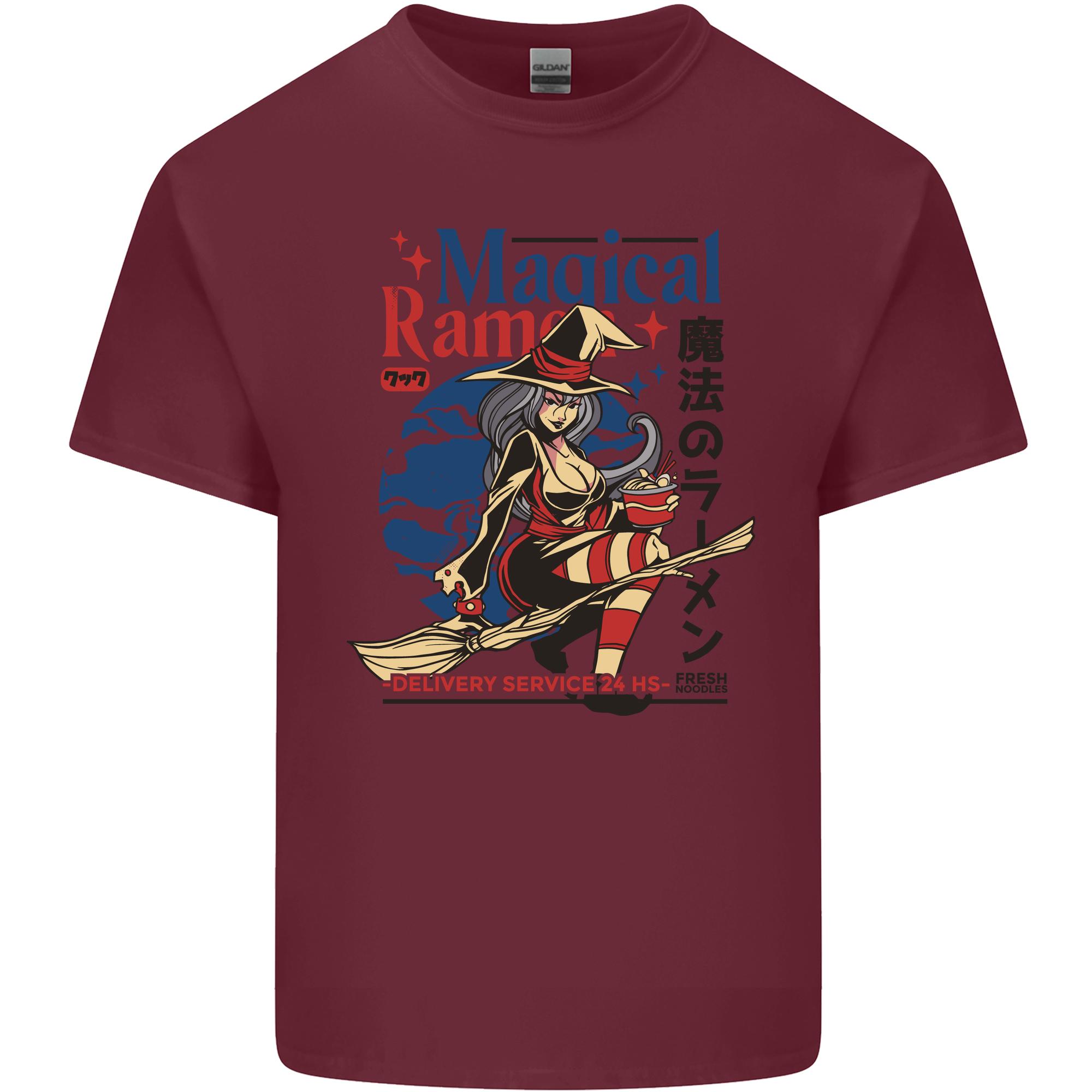 Magical RaUnisex Noodles Witch Halloween Unisexs Light Cotton TShirt S