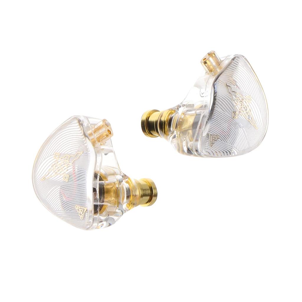 Linsoul TANGZU Dynamiczna Membrana 10mm PET Dynamiczny 5N OFC Ergonomiczna Podwójna Komora Dźwiękowa Doskonała Redukcja Szumów Słuchawki HiFi z Wan'er S.G High-Endowe Douszne