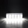 2pcs Clear Lens LED License Plate Lamp Register Number Plate Light For Miata MX-5 2006-2015