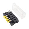 Car 4 Way Circuit StandardATO ATC Blade Fuses Box Block Holder 32V with Cover