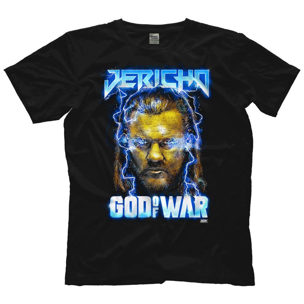 Chris Jericho  God of War AEW Official TShirt Unisex T-Shirt XXXXL