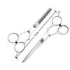5.5-inch Hair Scissors Stainless Steel Hair Scissors Flat Tooth Scissors Tooth Scissors Thinning Scissors Hair Scissors