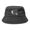 Unisex Distressed Denim Washed Bucket Hat Angine De Poitrine Canadian Band Headwear Fishing FisherUnisex Cap Session Hats Gifts
