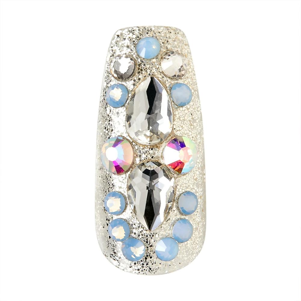 Sztuczne paznokcie Majestic Nails My Jewel Kiss 30 szt