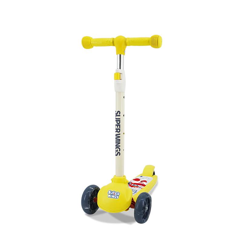 Super Wings Kids Height-Adjustable Scooter