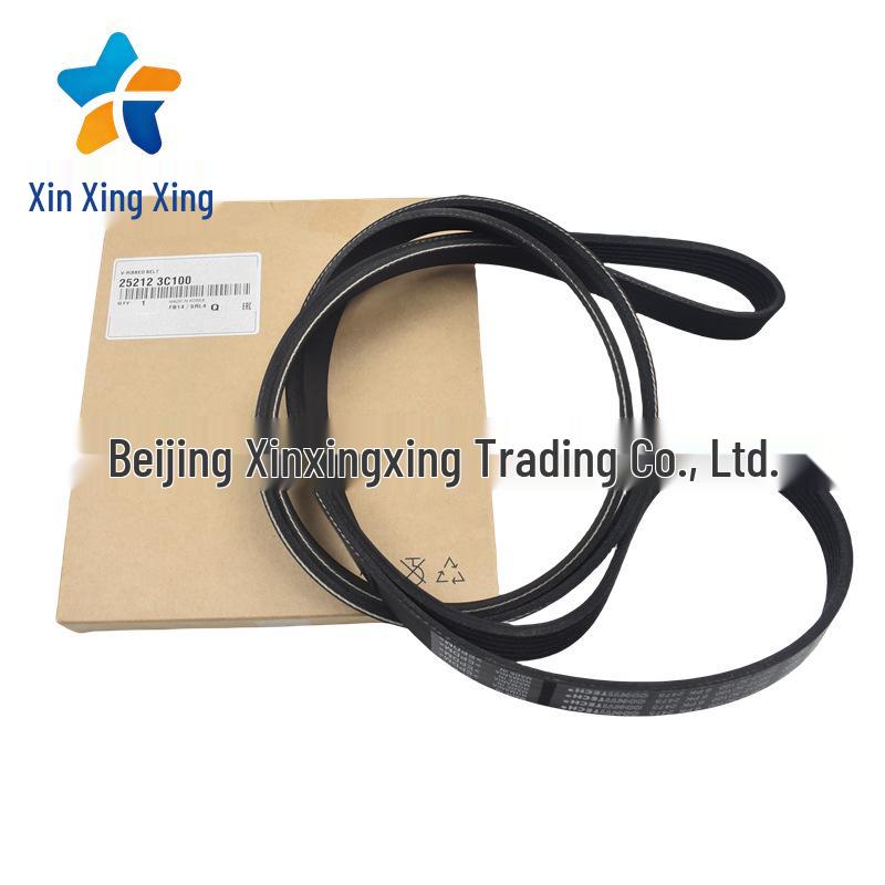 252123C100 Alternator Belt for Hyundai KiA 6-Pack Auto Parts