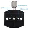 Leftfoto 70mm Quick Release Clamp for Arca Universal Quick Change Seat for Tripod Ball Monopod and Tripod Quick Release Swiss-Style Plates, Heads,