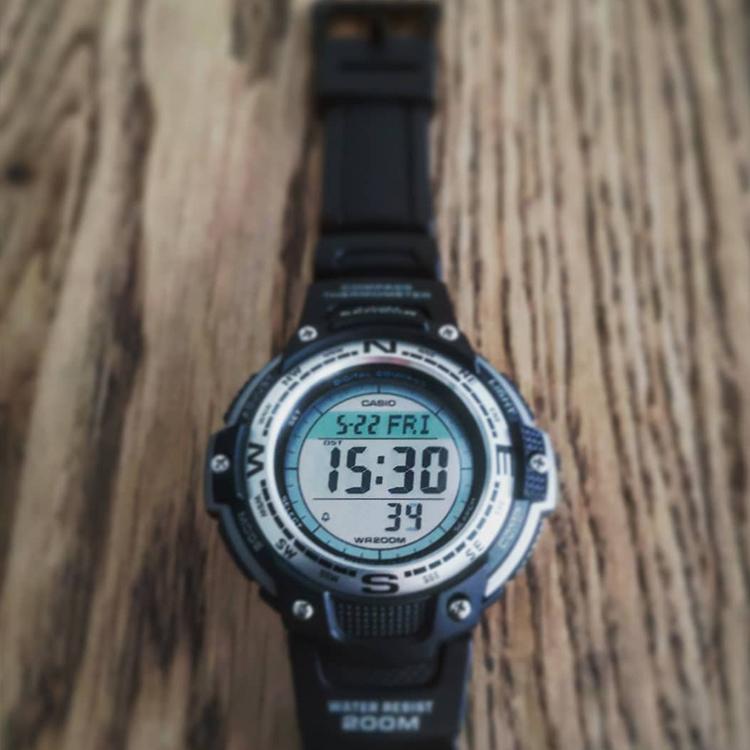 Casio Men PRO TREK Silver Watch SGW-100-1V SGW-100-1V