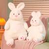 Plush Toy Big White Rabbit Doll Lazy Dudu Rabbit Sai Extra Fat Rabbit Doll Ragdoll