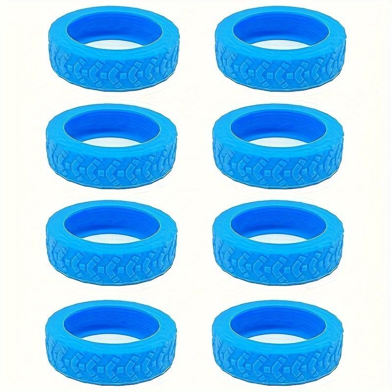 8 Pcs Upgraded and Thickened Luggage Wheel Protection Set, Wheel Repair Set, Trailer Luggage Wheel Mute Set