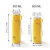Keeping Hot/Cold Student Thermos Stainless Steel Vacuum Flasks Travel Thermal Cup  Office