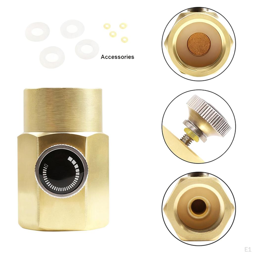 Bottle Cylinder CO2 Refill Connector Adapter, Household