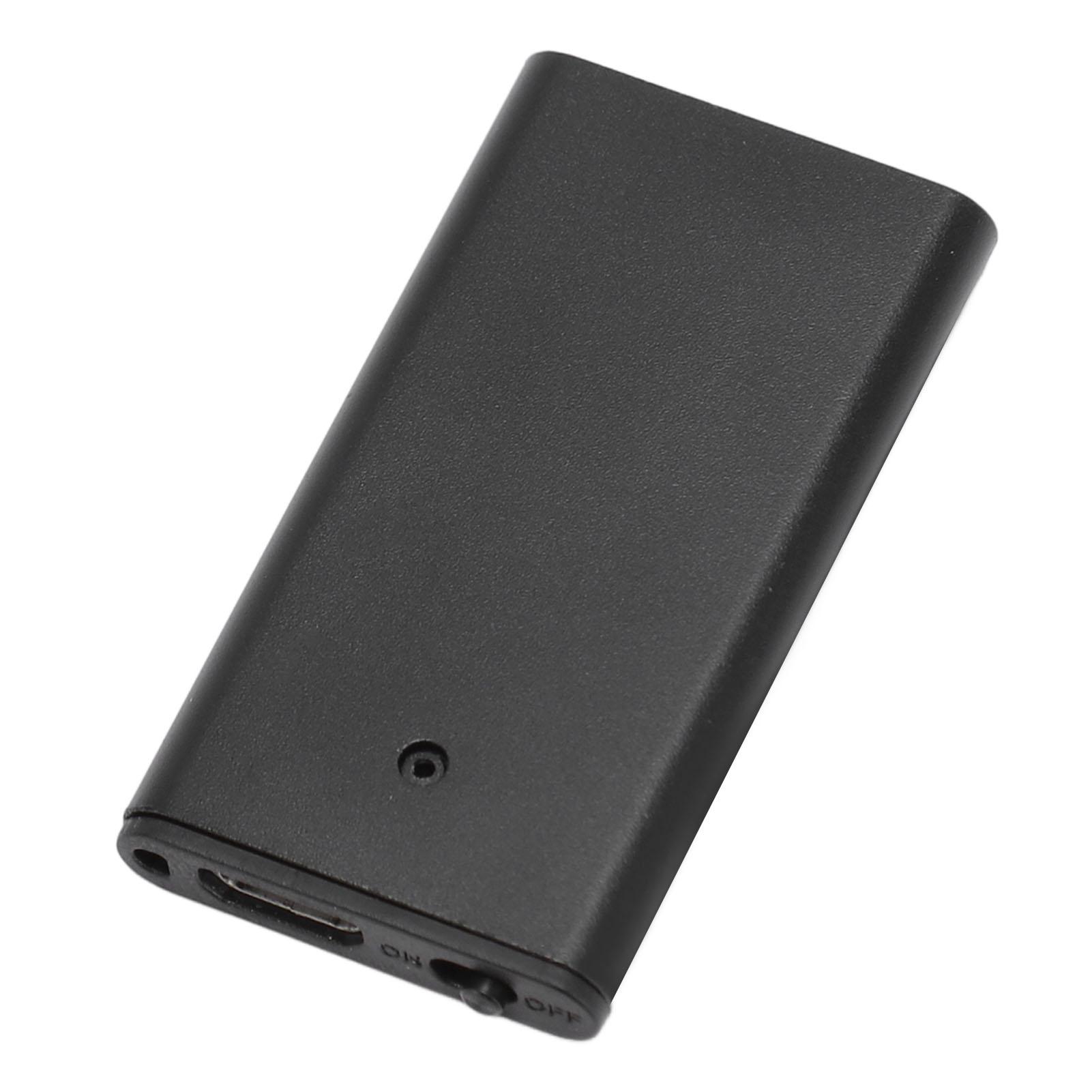 

Маленький диктофон HD с функцией шумоподавления и голосовым управлением MP3-цифровой диктофон для iPhone и Android 8GB