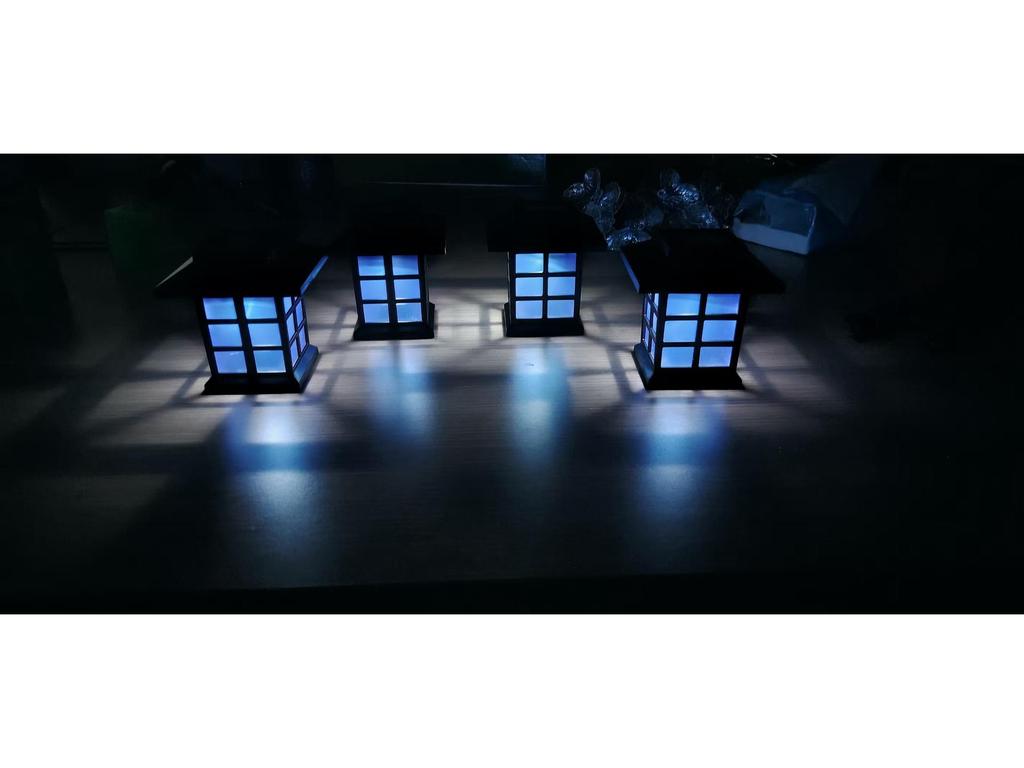 Retro Solar Lawn Lights – Automatic Dusk Activation for Outdoor Courtyard and Night Ambiance