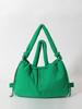 Women's Puffy Drawstring Shoulder Bag: Large Capacity Down-Filled Nylon Crossbody Cloud Bag