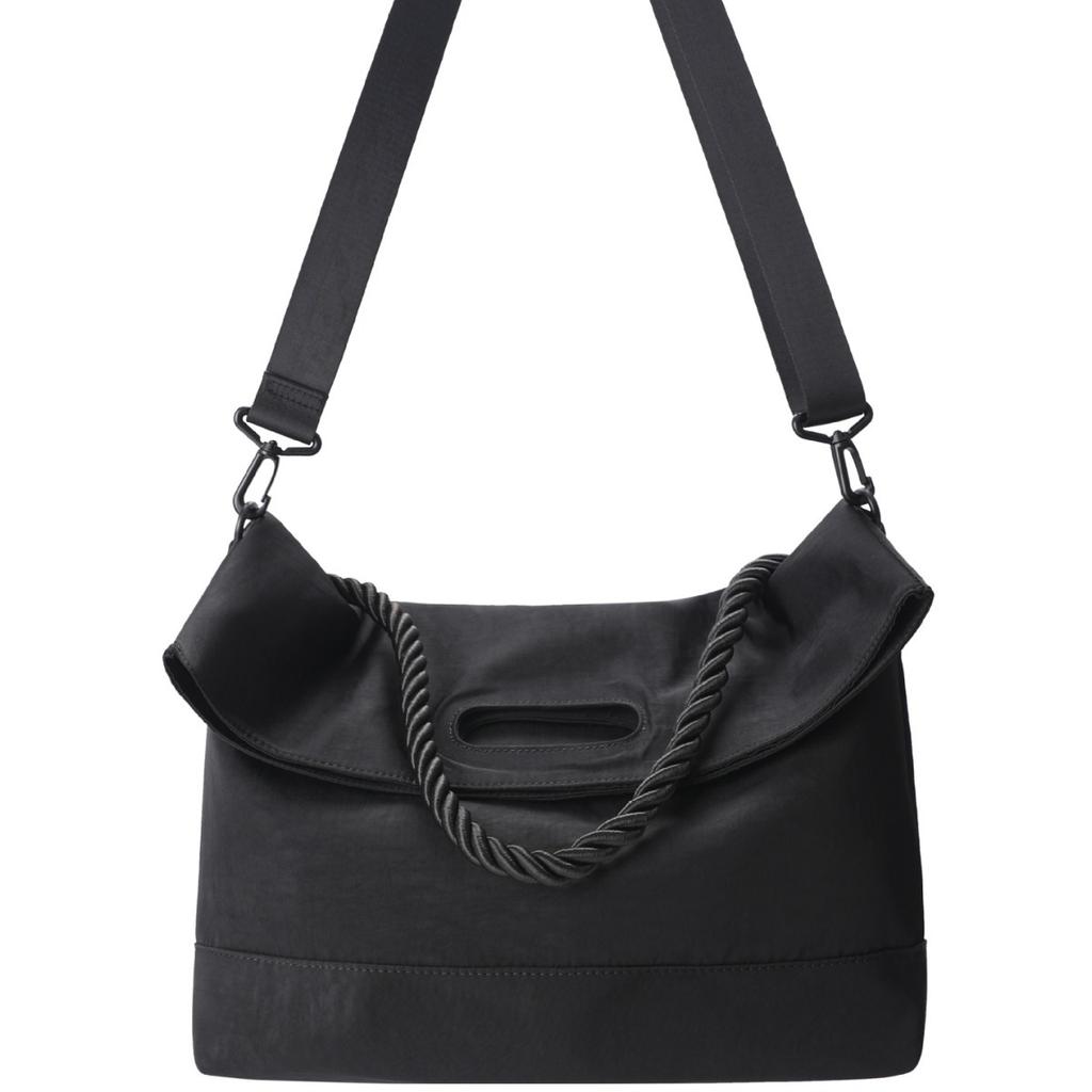 Broadband Crossbody Postman Bag for Women New Niche Design Texture Sports Gym Bag Lazy Style Tote Women