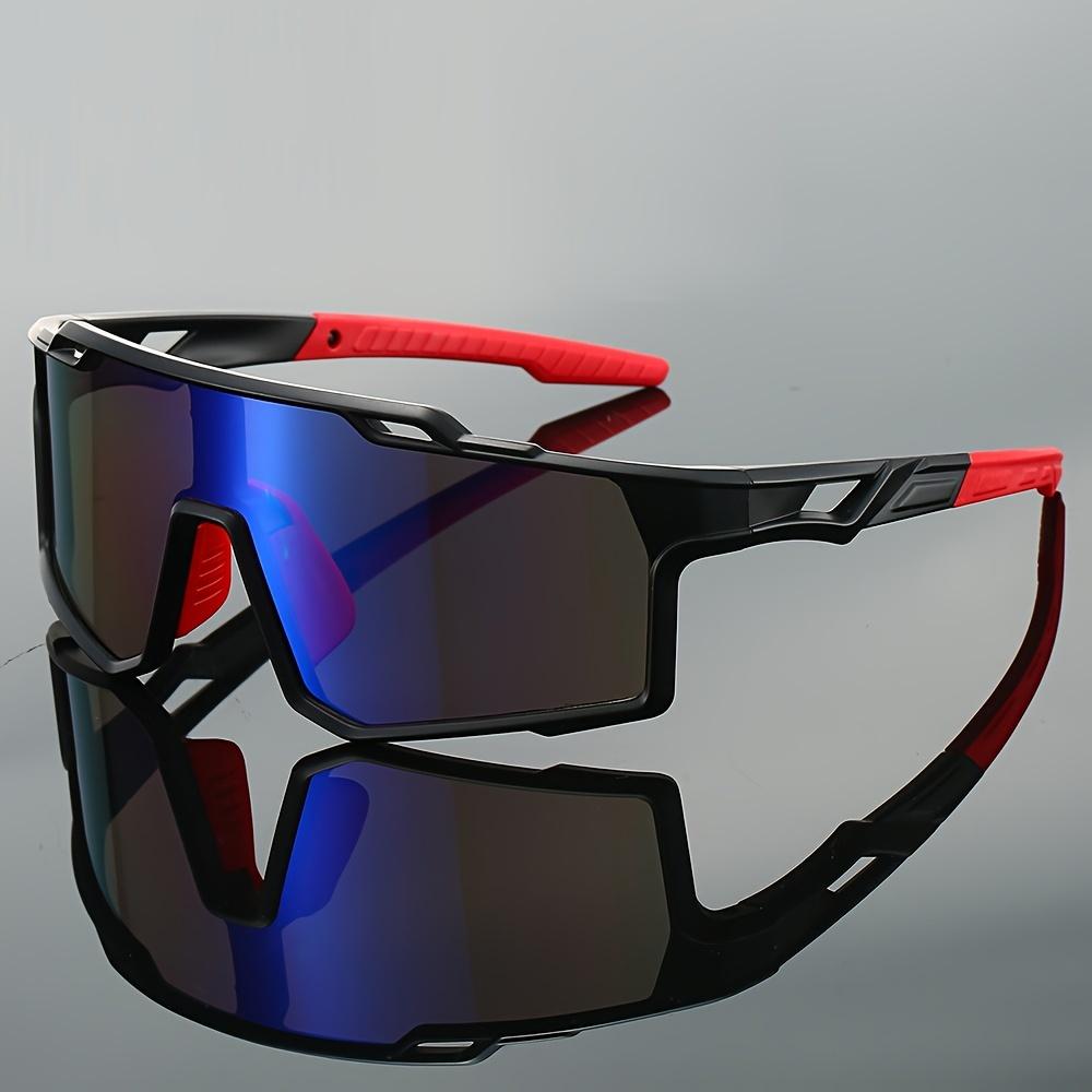 Oversized Cycling Glasses for Men Bicycle Windproof Colorful Coating Sunglasses Outdoor Sports Motorcyc