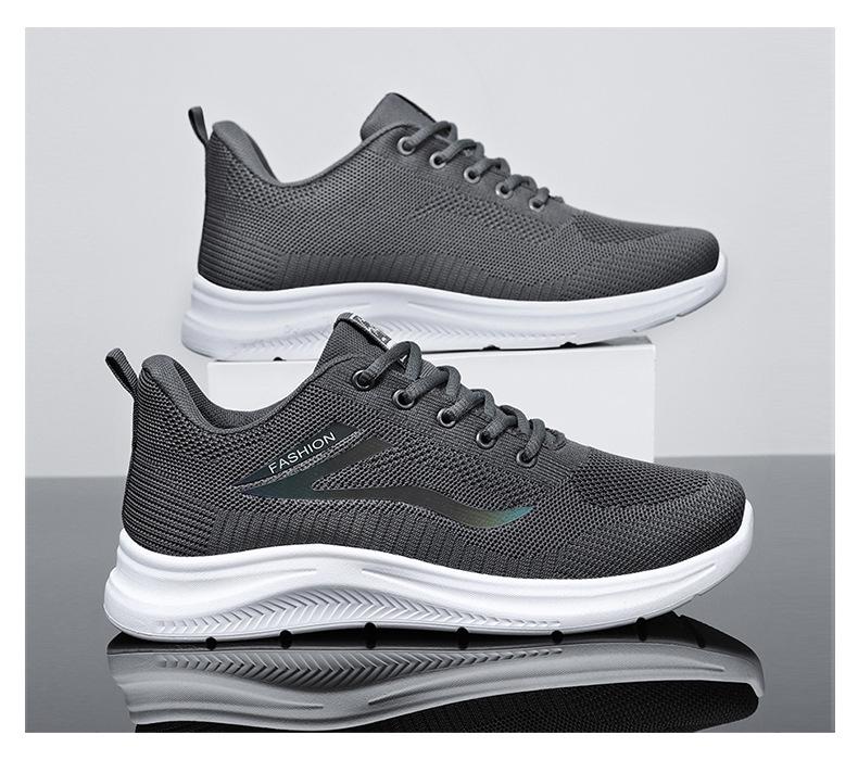 Men's Korean Style Breathable Summer Running Shoes - Lightweight & Comfortable Casual Sports Sneakers