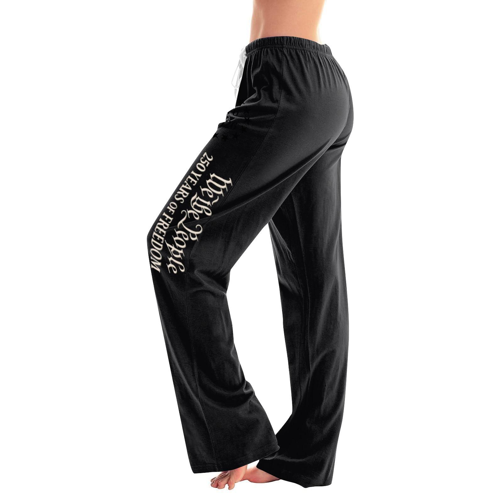 Women s Fashionable Loose Casual Day Printed Casual Pants S