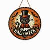 Wooden Halloween Door Decorations Ghost Pumpkin Porch Decor Wall Decoration  Indoor Atmosphere