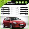 Hyundai Elantra 08-10 Door Handle Protection Stickers: Anti-Scratch & Anti-Collision Decor.