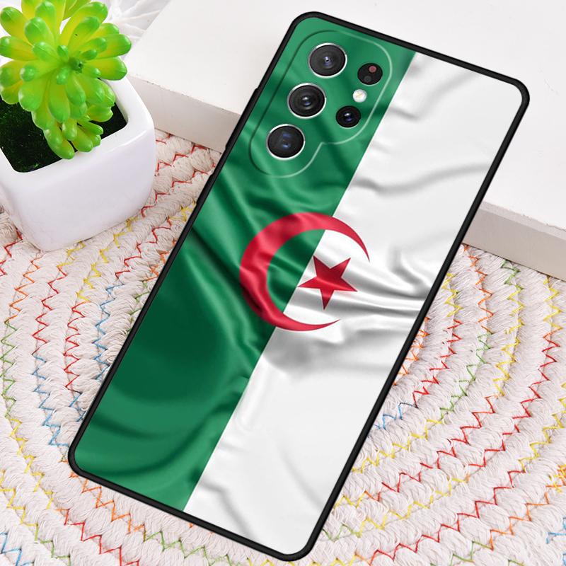 

Flag of Algeria Phone Case for Samsung Galaxy note 10 pro S26 Ultra S23 S24 FE S25 S21 S22 PLUS shockproof Cove Galaxy S24