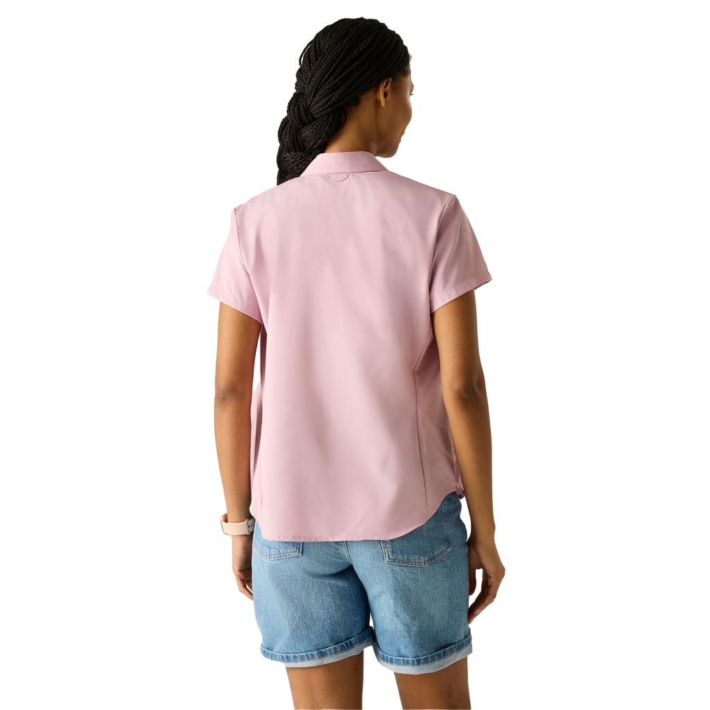 Regatta Womens/Ladies Lightweight Insect Repellent Short-Sleeved Travel Shirt