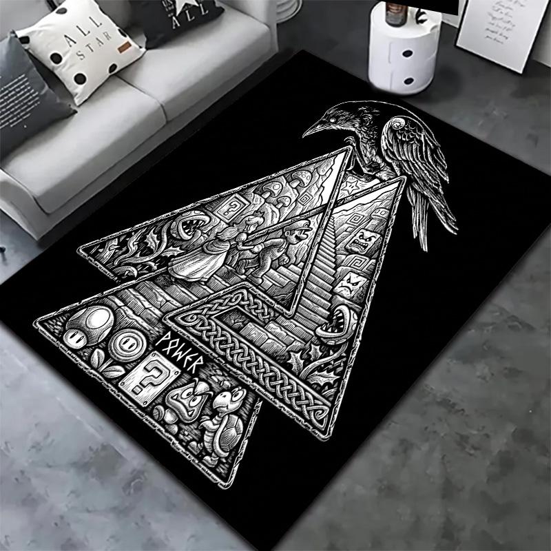 Super Mario Carpet Rug For Living Room Bedroom Home Sofa Decoration Kids Play Nonslip Floor Mat