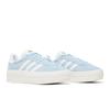 adidas Womens Gazelle Bold 'Clear Sky' (women's sizes) Clear Sky / Cloud White / Gold Metallic Skate Shoes ID6991