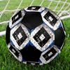Pallone da Calcio Hamburger SV Taglia 5 Colorato Cucito a Macchina PVC Pronto per la Competizione Resistente Alto Rimbalzo