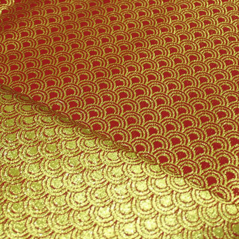 

50x140 см китайский стиль монгольский халат парча жаккардовая ткань ретро-узор шелковистая атласная ткань для самостоятельного шитья материал 50x140cm