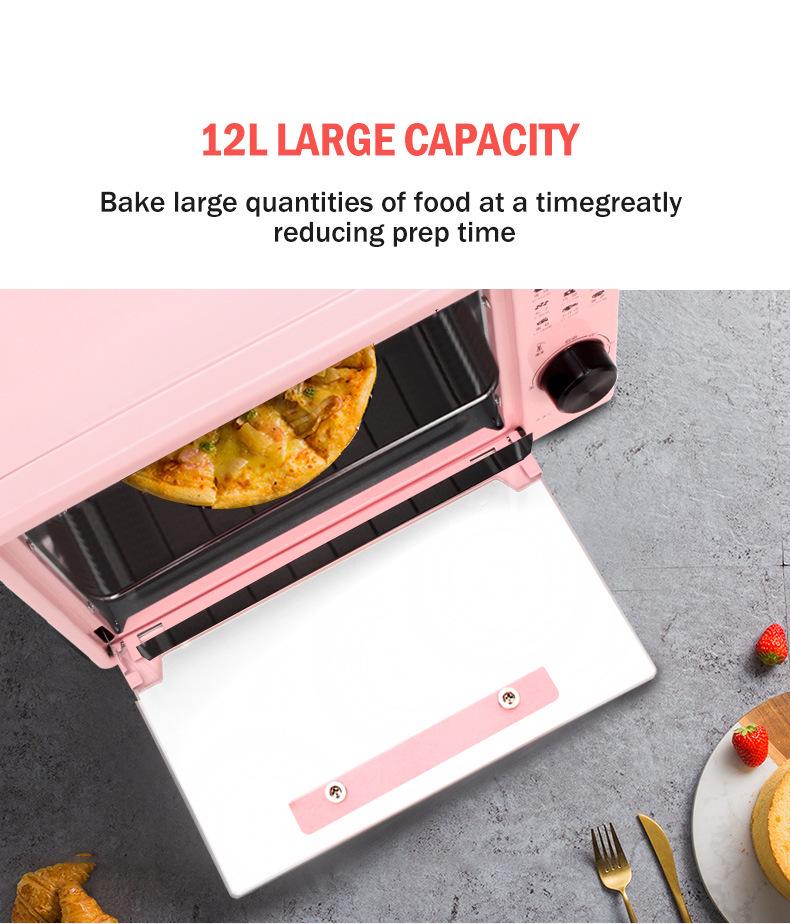 12L Multi-Functional Smart Electric Oven: Steam, Roast, Bake