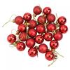 Elegant Pack of 24 Plastic Christmas Ornament Balls Shiny Matte Glitter