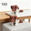 Desktop Decorative Sculpture Articulated Dog Figurine, 3D Printed Cute Puppy with Movable Joints, Decoration Colorful Desk Pet for Home Office, Stress