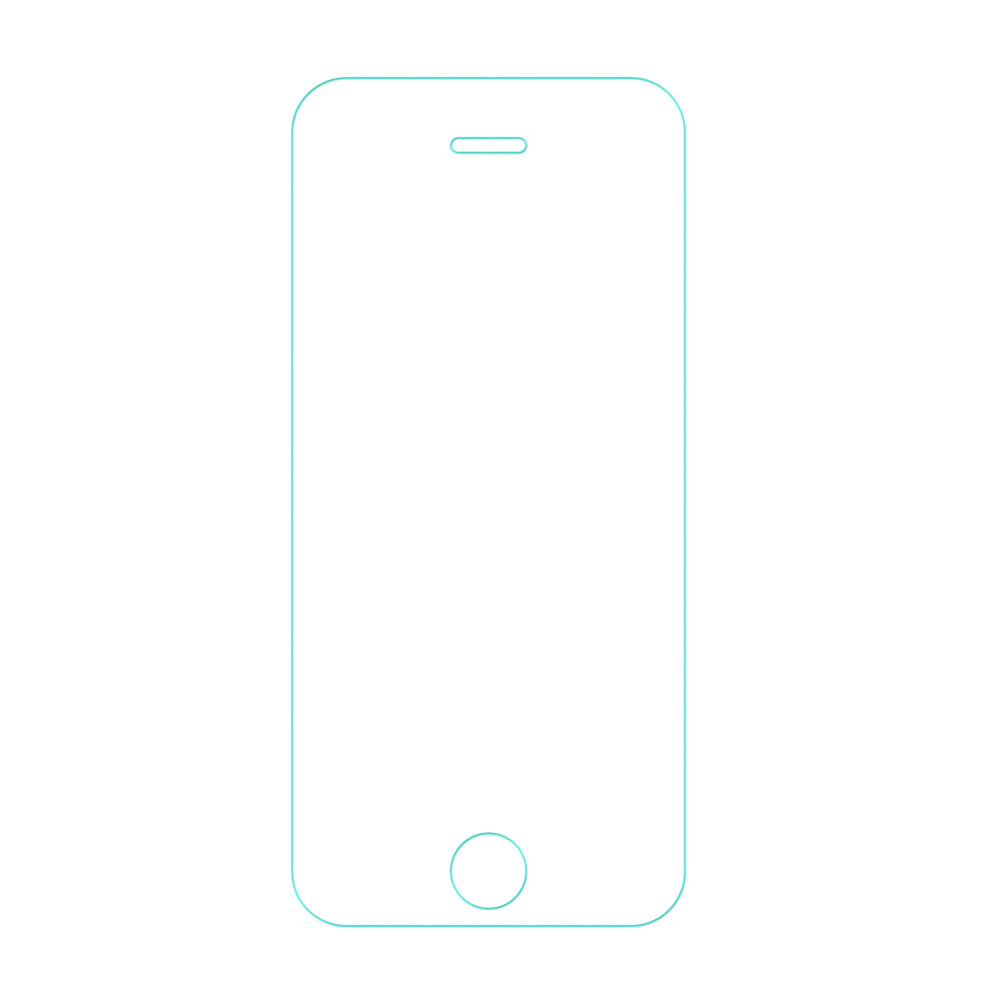 

0.15mm Tempered Glass Screen Protective Film for iPhone SE 5s 5 5c Type A
