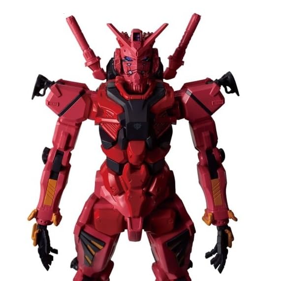 GQuuuuuuX Limited Breakthrough GQuuuuuuX Red Gundam Figure 28cm Sieg Axe Approx.