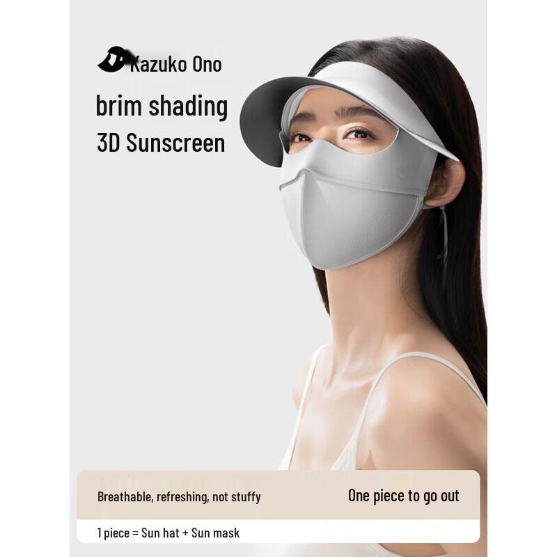 Summer UV Protection Full Face Sun Mask