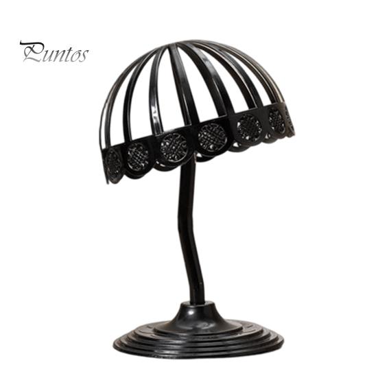 Hat Display for Boutique Stand with Arc Support, Shape Retention Lightweight Plastic Organizer, Wig Hair Salon Desktop Holder Rack Baseball