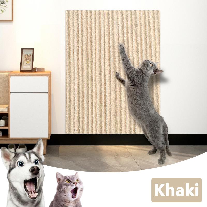 Cat Scratching Mat DIY Cats Scratch Board Sofa Protection Paws Sharpen Trimmable Self-adhesive Carpet Cats Anti-scratching Board