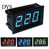 DC5-120V LED Digital Display Voltmeter Car Motorcycle Voltage Gauge Panel Meter