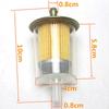 Motorcycle Tractor Truck Inline Gas Petrol Fuel Filter 8mm 3/8'' Pipe Universal Car Tuning Durable Car Accessories Universal Fuel Filters5