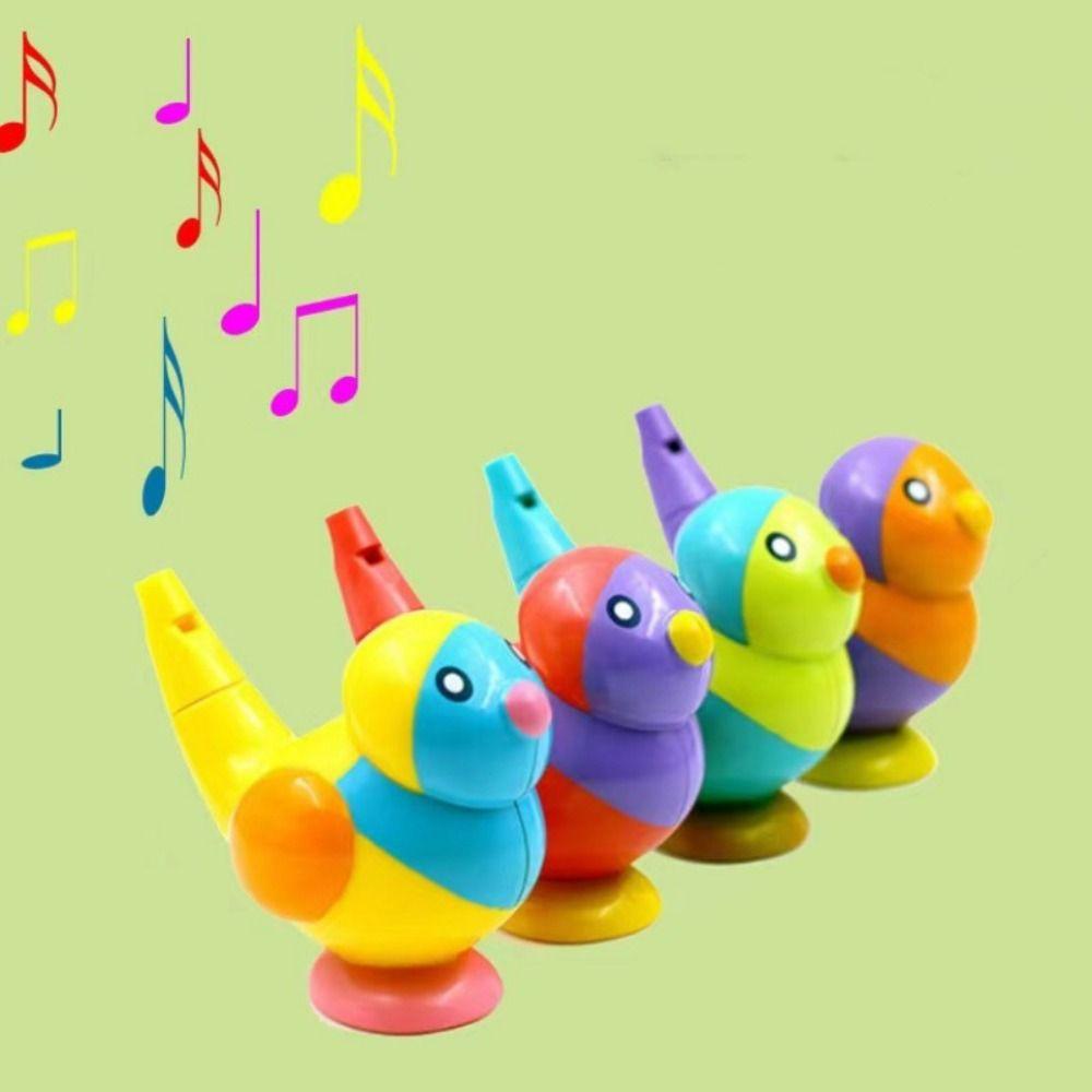 

Musical Whistle Coloured Drawing Water Bird Whistle Blow a Whistle Bathtime Musical Toys Kid Toy жовтий