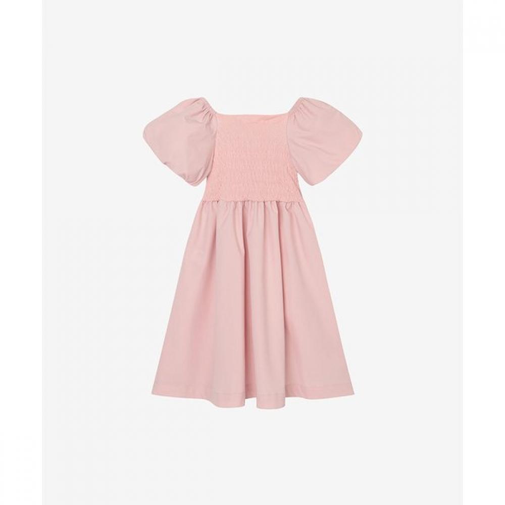 2nd Skin Kids Smocking Banding Puff Dress Ngysd1201