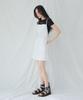 Paul And Alice Backless Strap Mini Dress / White
