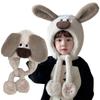 Lamb Baby Ear Protection Hat Kawaii Children's Pullover Cap Sweet Cartoon Beanie Caps  Infant
