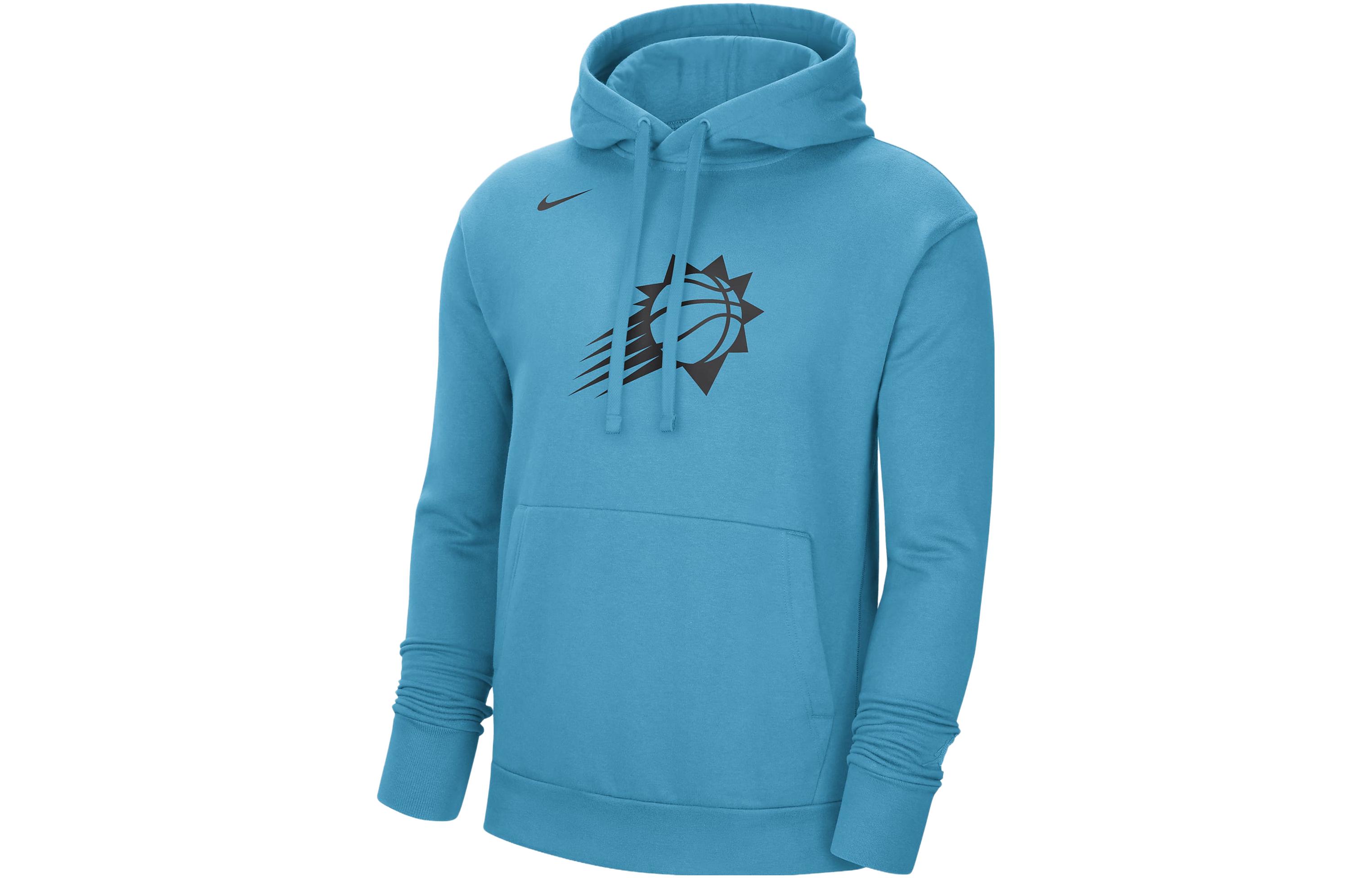 Nike Nba Phoenix Suns City Edition Fleece Pullover Loose Fit Hoodie DN8673-414 L