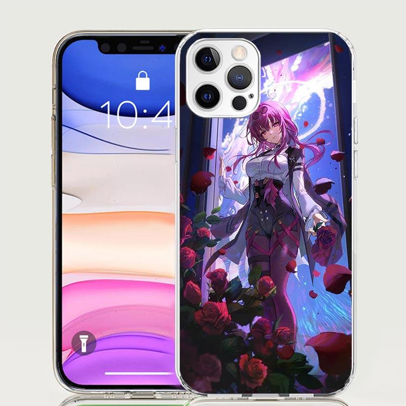 Honkai Star Rail Kafka Phone Case for Apple iPhone 17 Air 16 15 Plus 14 + 13 Mini 12 11 Pro Max 7 8 SE 16Max Soft Shell Cover Co