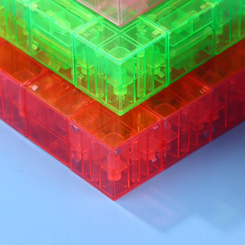 38/68/100Pcs Color Magnetic Building Blocks Cube Toys For Exquisite Holiday Gifts Magnetic Square Building Blocks