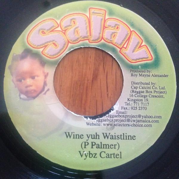 

7inch Record VYBZ KARTEL - Wine Yuh Waistline NONE Sajay Japan Reggae, Ska & Dub Used